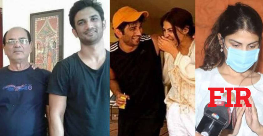 Sushant Singh Rajput's father accuses actor Rhea Chakraborty of abetting son's suicide, files FIR...