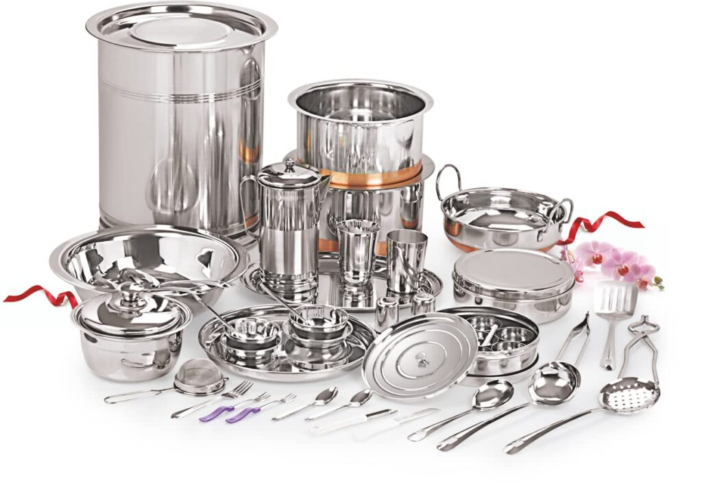 Stainless Steel crockery 