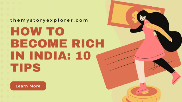 How to Become Rich in India